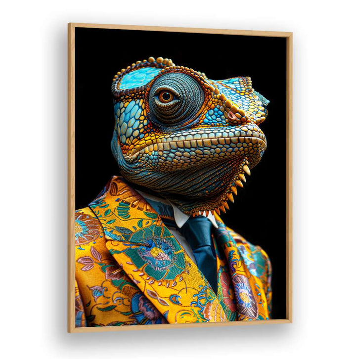 WILD SUITS - CHAMELEON , ANIMAL PAINTINGS