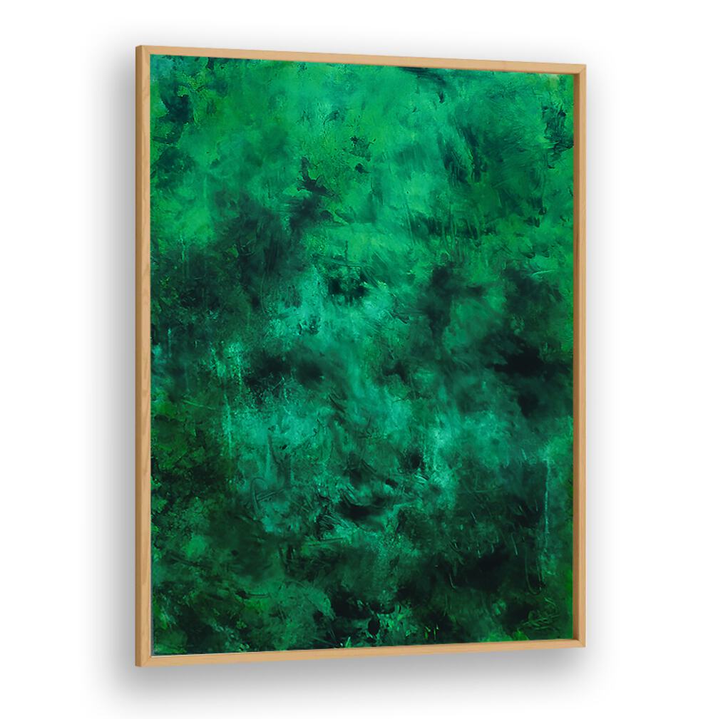 Vibrant green hues in A TASTY , ABSTRACT PAINTINGS, perfect for elevating your modern space with artistry.