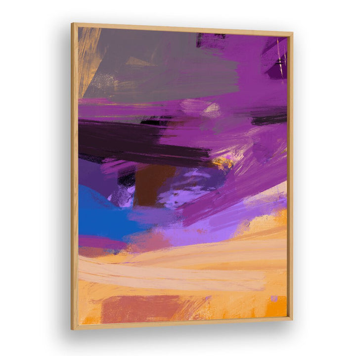 Vibrant hues in ABSTRACTION WITH DRAMATIC SKY II, ABSTRACT PAINTINGS, perfect for transforming your space.