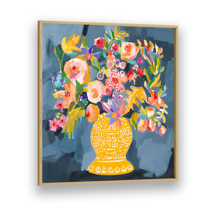 Bright and vibrant IZZIE S BOUQUET, FLORAL FLOWER PAINTINGS, showcasing colorful floral art for your decor.