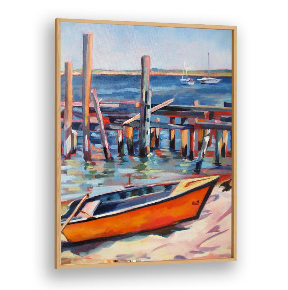 PROVINCE TOWN HARBOR , BEACH PAINTINGS