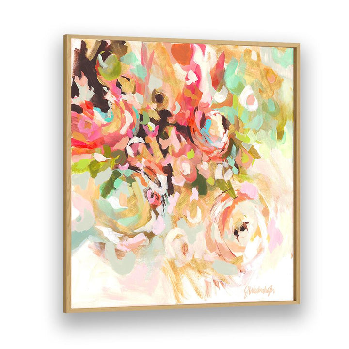 Vibrant FLOWER ABSTRACT, ABSTRACT PAINTINGS blend colors to elevate your space with captivating expressionism.