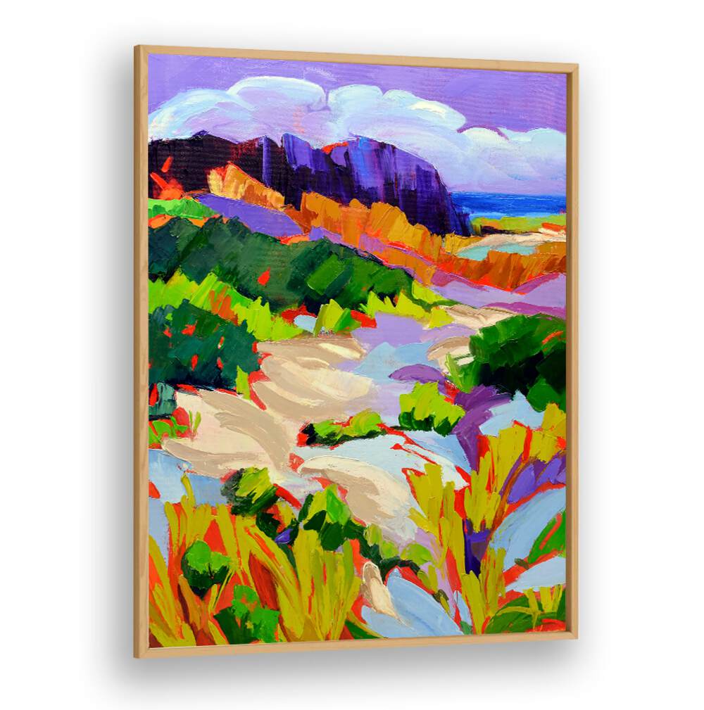 OVER THE DUNES V, LANDSCAPE PAINTINGS