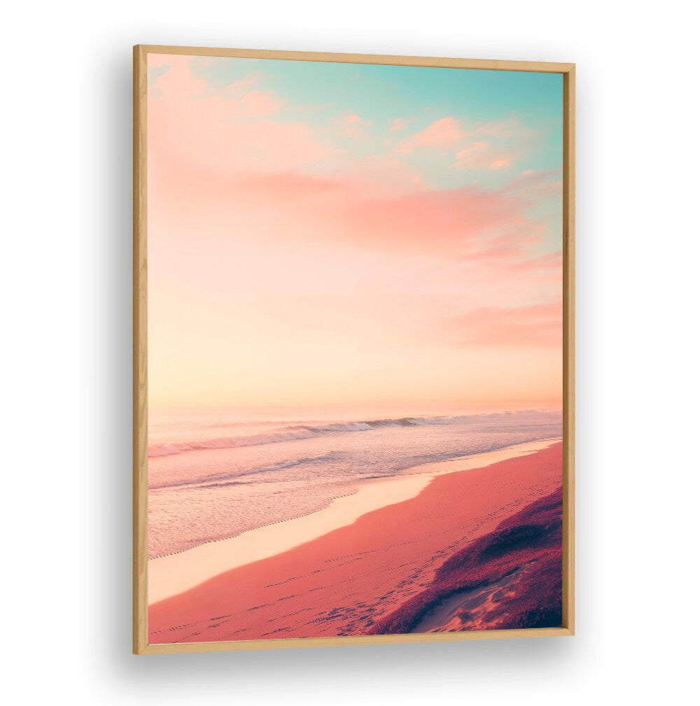 Tranquil PASTEL HORIZON, BEACH PAINTINGS by Philippe Hugonnard, enhancing your space with serene coastal beauty.