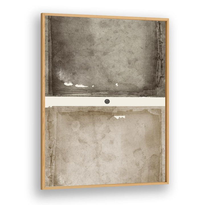 RUSTED TRANQUILITY, GEOMETRIC ART PRINTS showcase soothing abstract design in a modern framed piece. Perfect for decor!