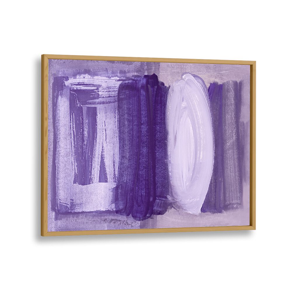 Stunning BRUSHSTROKES SOFT PURPLE, ABSTRACT PAINTINGS, featuring serene hues for elegant home décor transformation.