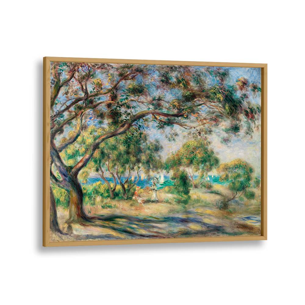 BOIS DE LA CHAISE : PAYSAGE (1892) , VINTAGE PAINTINGS