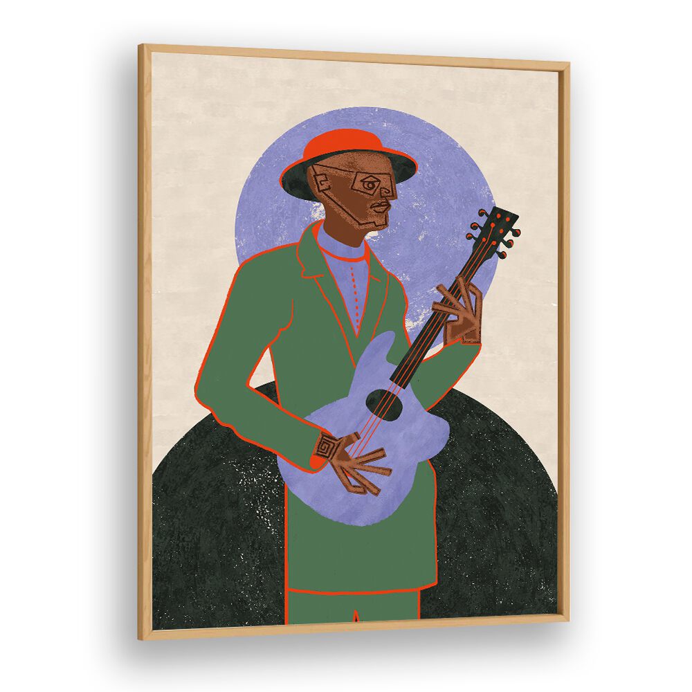Vibrant MUSICIAN GUY XII, MOVIE POSTERS showcase musical passion, perfect for enhancing your decor.