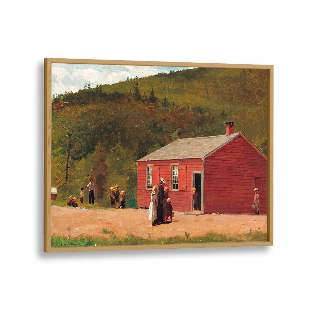 SCHOOL TIME (CA.1874) ,  VINTAGE PAINTINGS