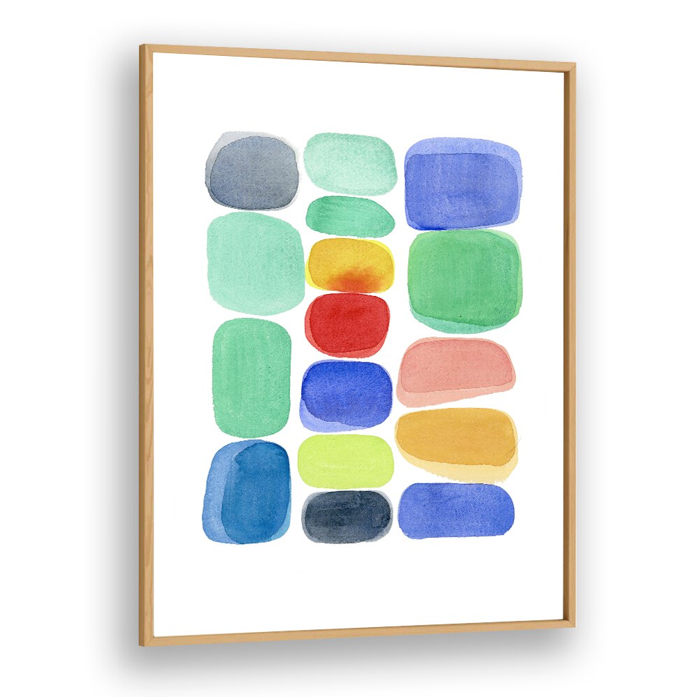 Vibrant COLOR BLOCKS I, ABSTRACT PAINTINGS enhance your space with stunning colors and contemporary design.