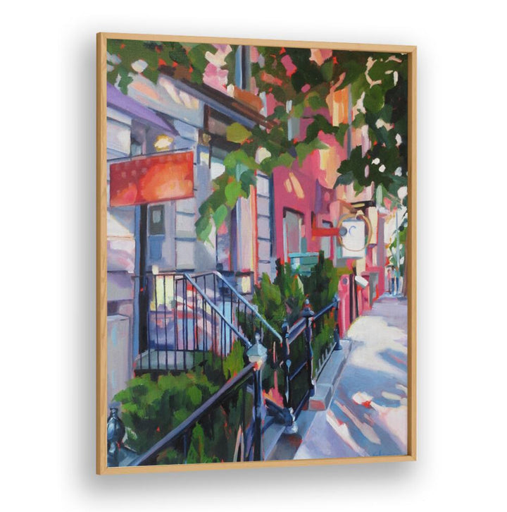 NEW YORK AFTERNOON , LANDSCAPE PAINTINGS