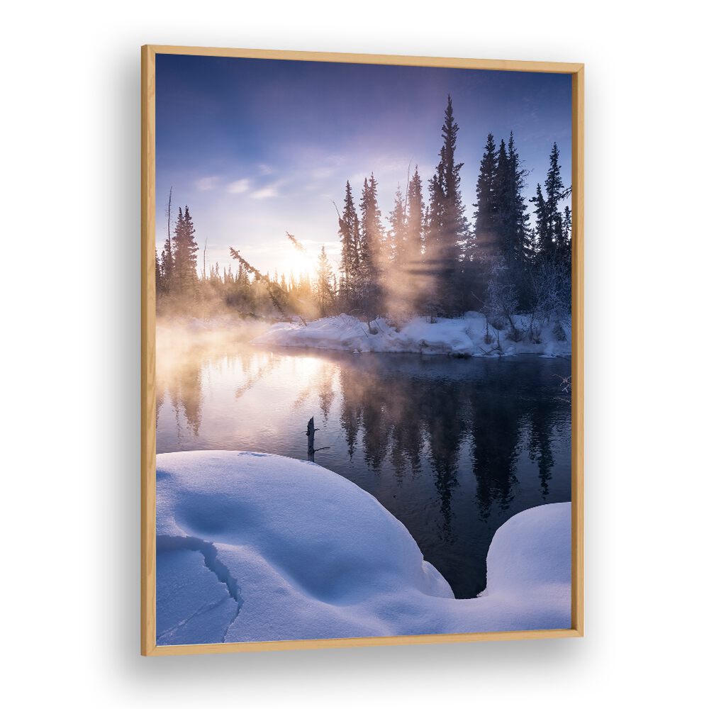 ALASKAN WINTER BY STEFAN HEFELE , LANDSCAPE PHOTO PRINTS