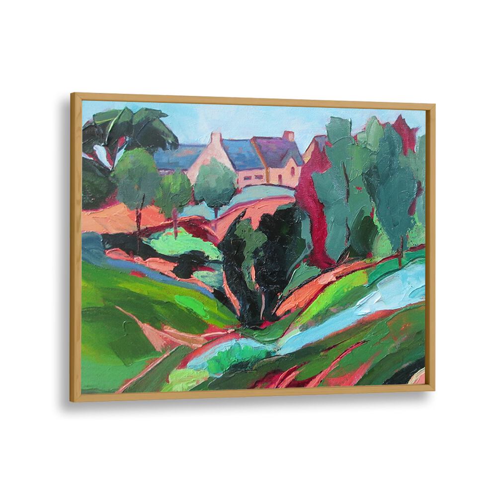 WALK IN THE COUNTY , LANDSCAPE PAINTINGS