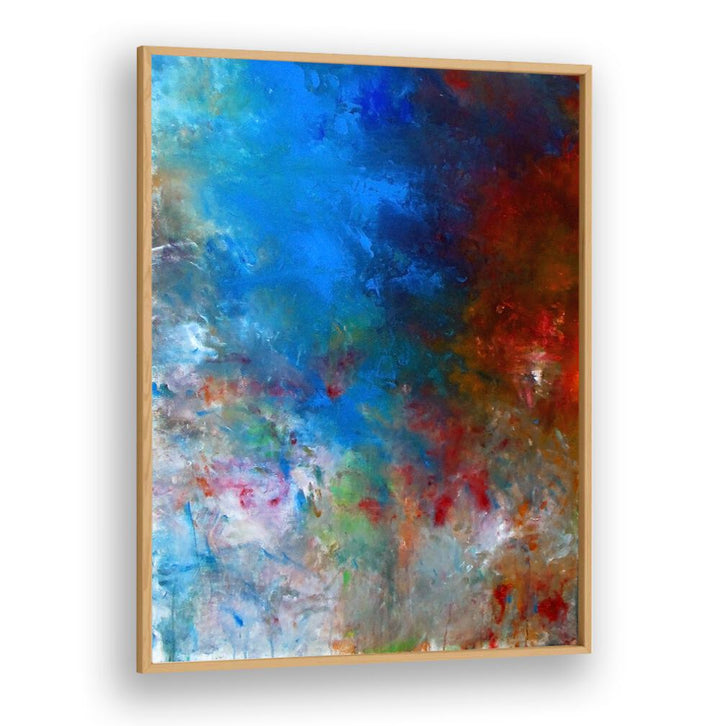 Vibrant hues and bold strokes define TIME AND SPACE, ABSTRACT PAINTINGS, perfect for enhancing any contemporary space.