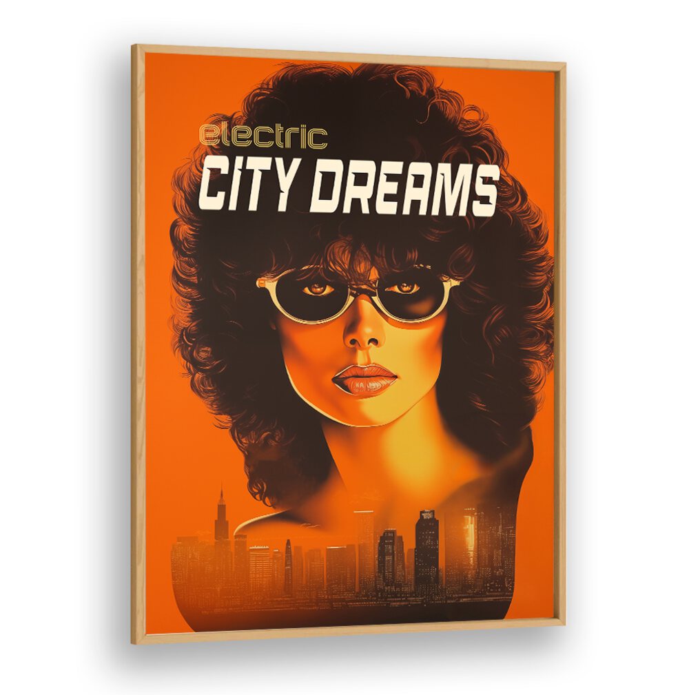 ELECTRIC CITY DREAMS , VINTAGE PAINTINGS