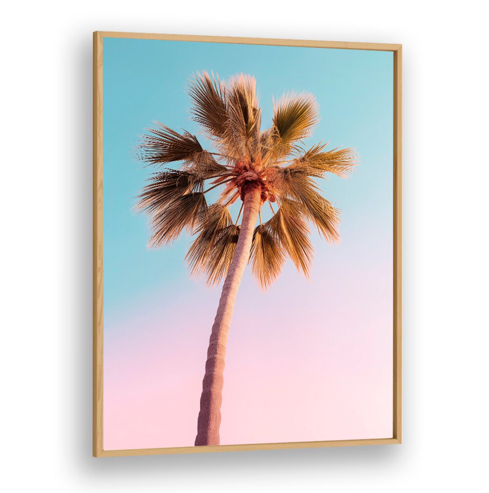 Elevate your space with THE PASTEL PALM, BEACH PAINTINGS by Philippe Hugonnard, showcasing tropical elegance.