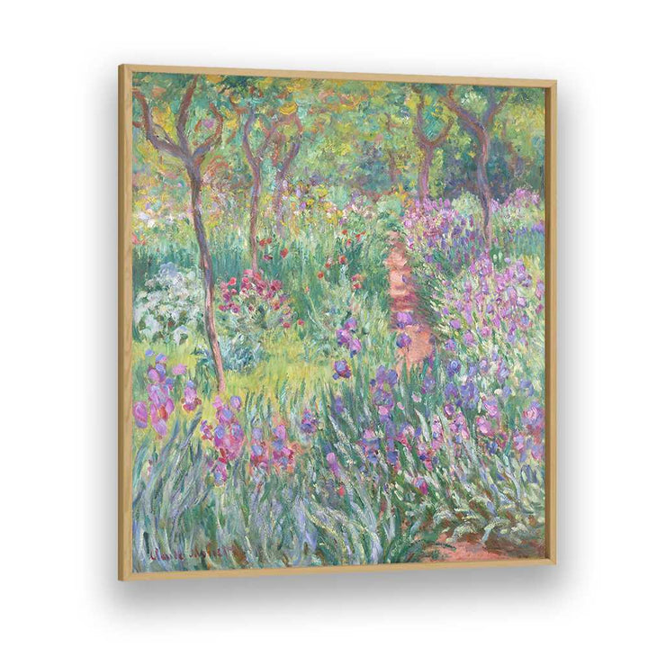 THE ARTIST’S GARDEN IN GIVERNY (1900) , VINTAGE PAINTINGS