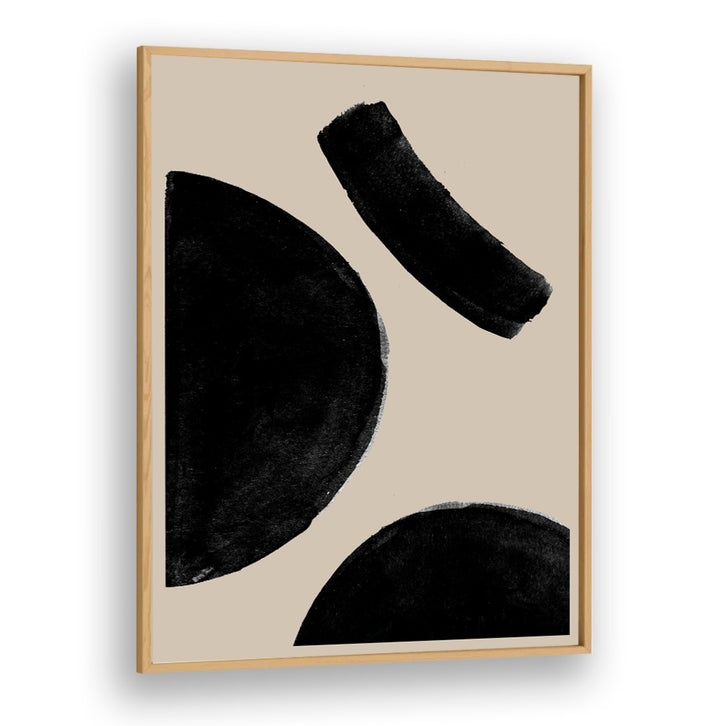 SIMPLE BLACK COMPOSITION  , ABSTRACT PAINTINGS