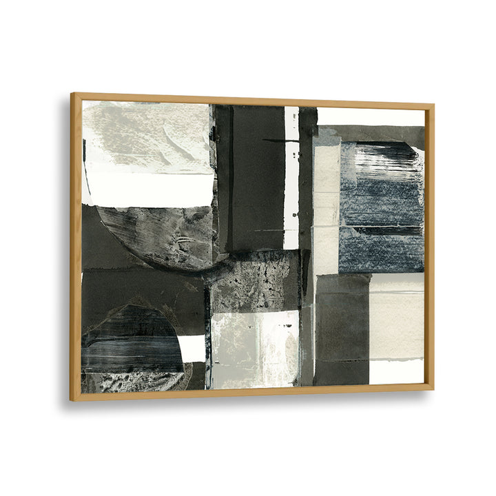 MONOCHROME SHAPES LIGHT I, ABSTRACT PAINTINGS, showcase modern artistry with sophisticated design for your home.