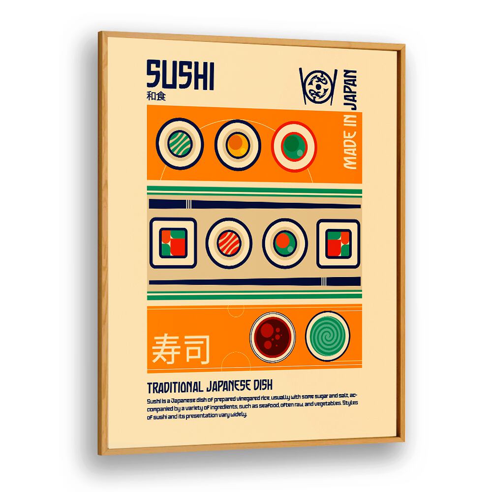 Colorful SUSHI, BAR & CAFE ART highlights the fusion of culinary and artistic excellence in dining.