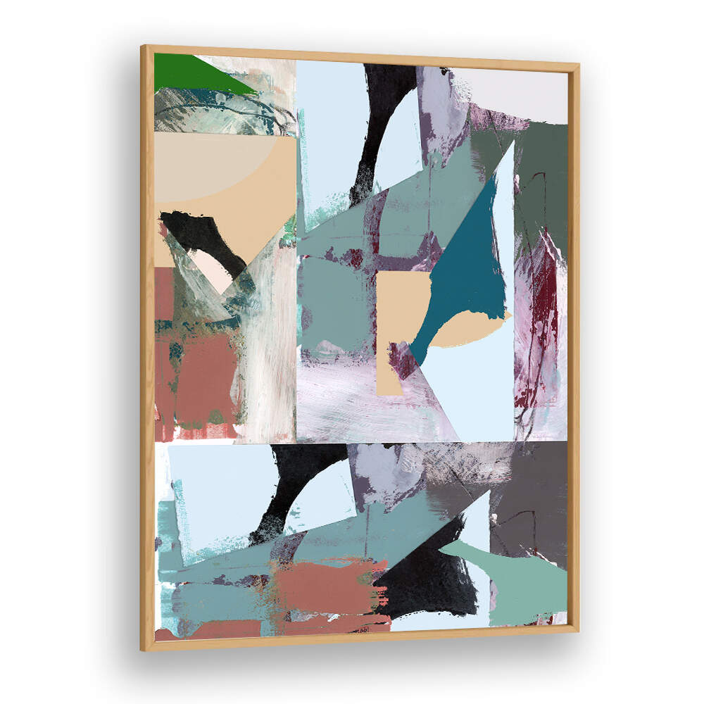 Vibrant ABSTRACT SHAPES XXI, ABSTRACT PAINTINGS piece enhancing modern decor, perfect for transforming your space.