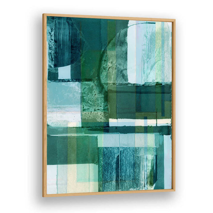 Experience tranquility with SHADES BLUE AND NEUTRAL II, ABSTRACT PAINTINGS, blending rich blues and soothing neutrals.
