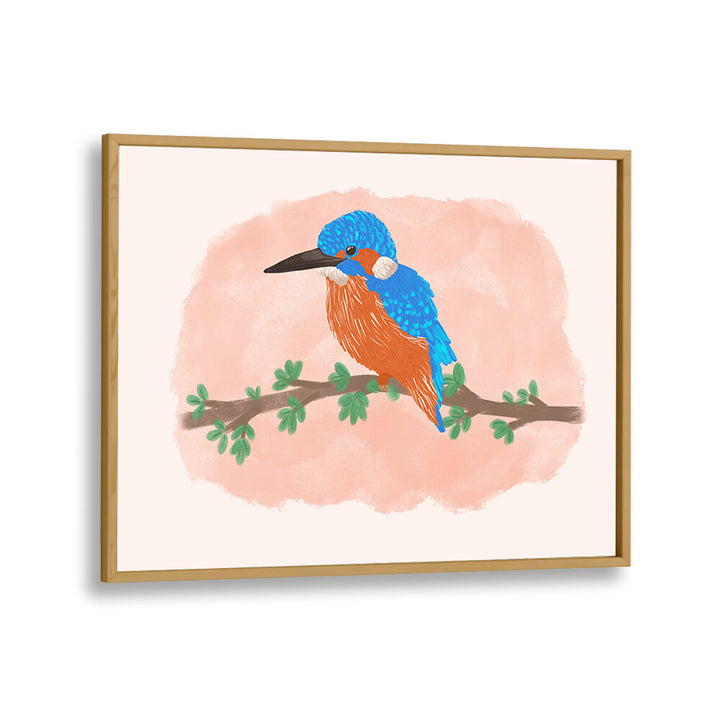 KINGFISHER II , ANIMAL PAINTINGS