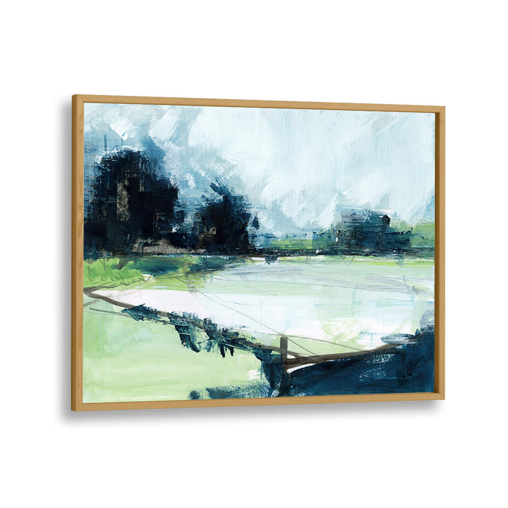 Vibrant and serene, A QUIET REFLECTION, LANDSCAPE PAINTINGS enhance any living space with nature's beauty.