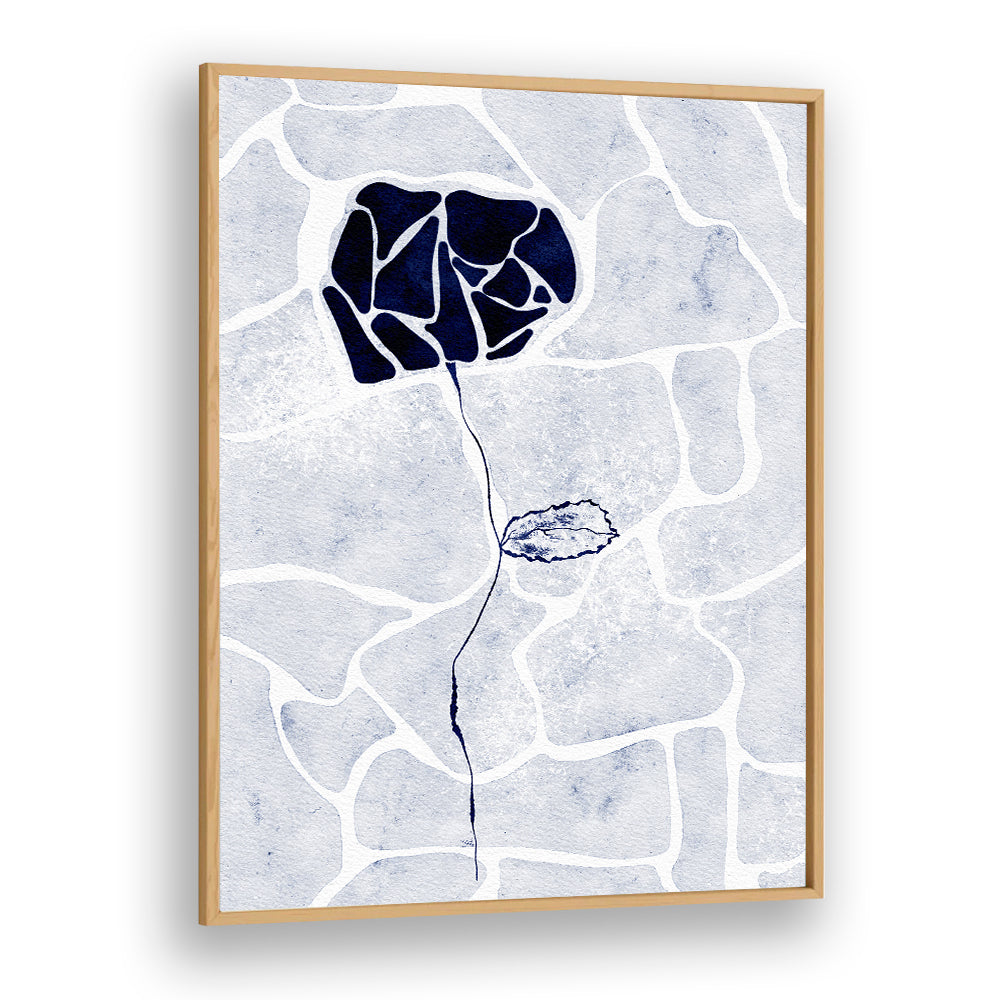ABSTRACT BLUE ROSE