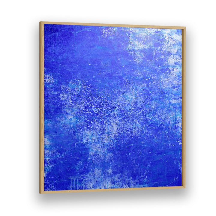 ABSTRACT BLUE SEA BIRDS