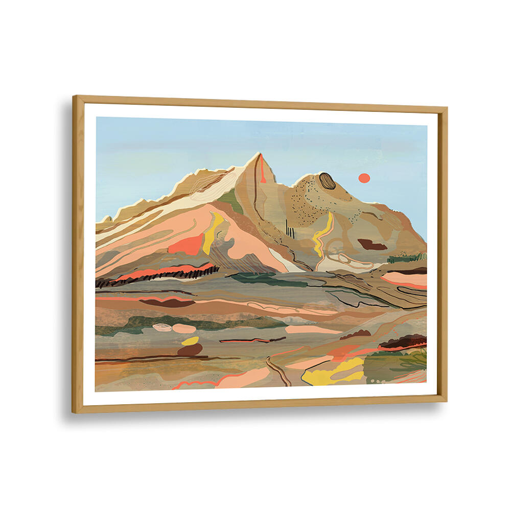 ABSTRACT SHELL SANDS , LANDSCAPE PAINTINGS