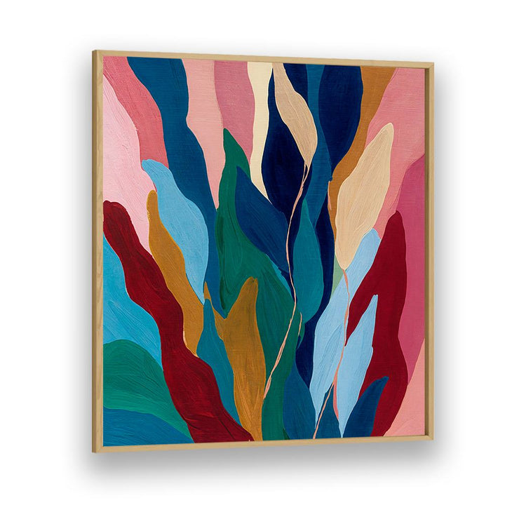 ABSTRACT TROPICAL LEAVES