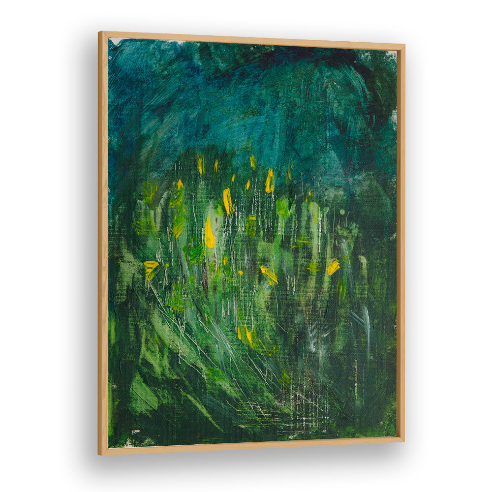 ABSTRACT YELLOW FLOWERS