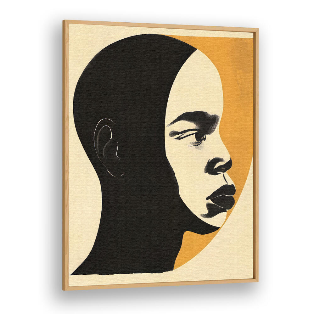 AFRICAN ART SMOOTH II , PORTRAITS & FIGURATIVE ILLUSTRATIONS