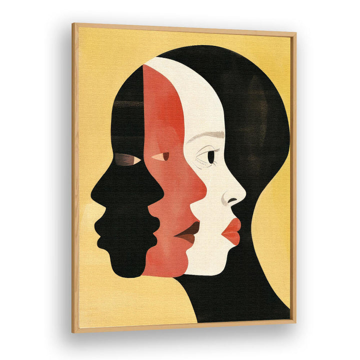 AFRICAN ART SMOOTH IV , PORTRAITS & FIGURATIVE ILLUSTRATIONS