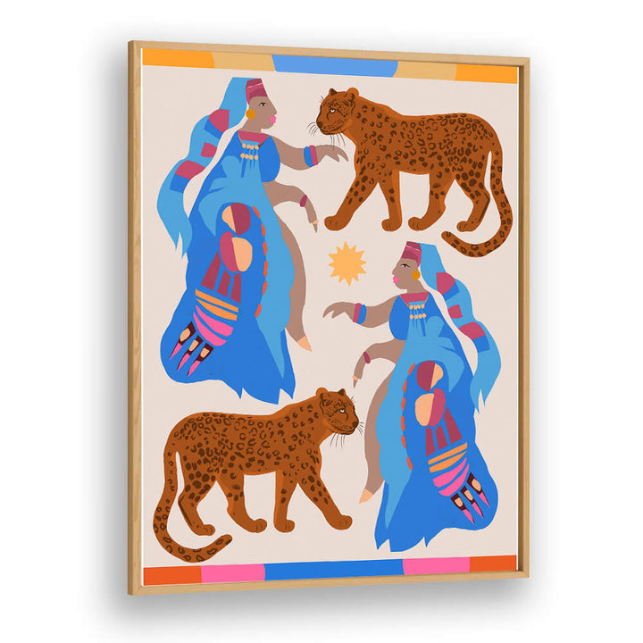 AFRICAN MYTHOLOGY , PATTERN ART PRINTS