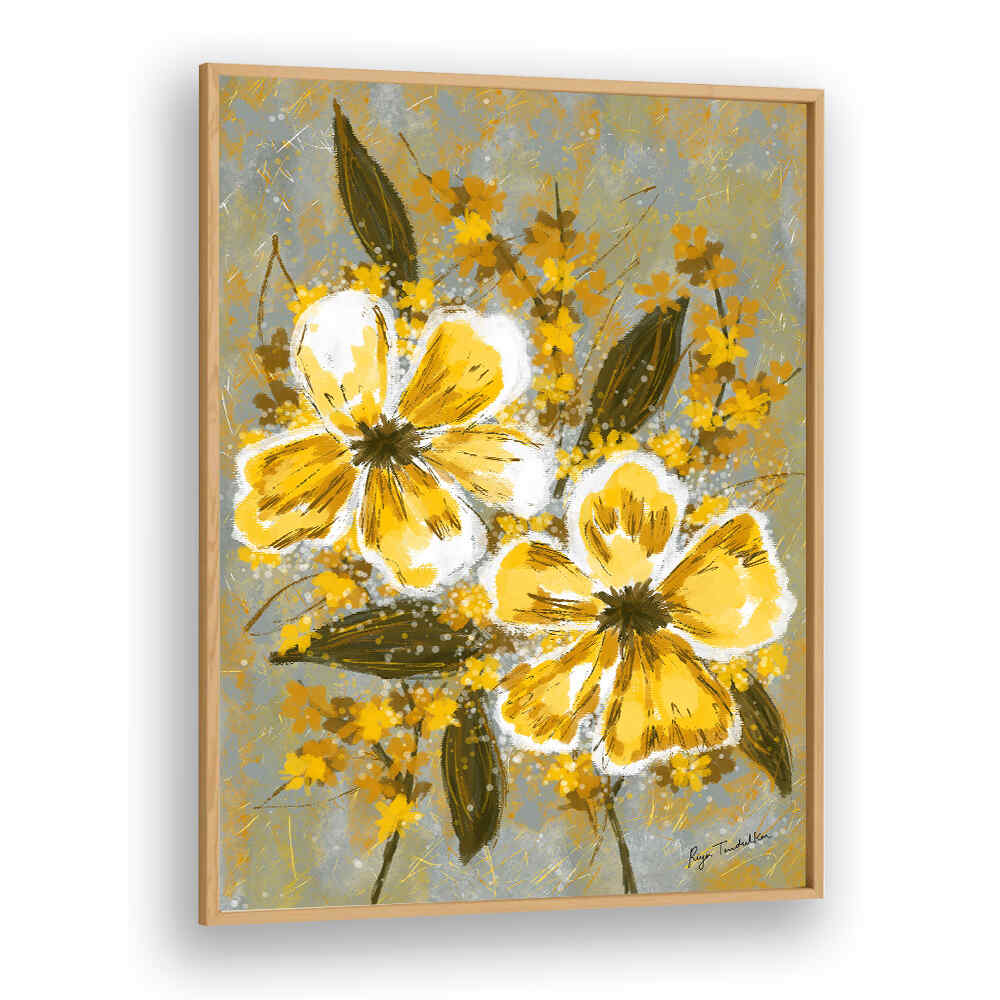 AMBER FLORALS I