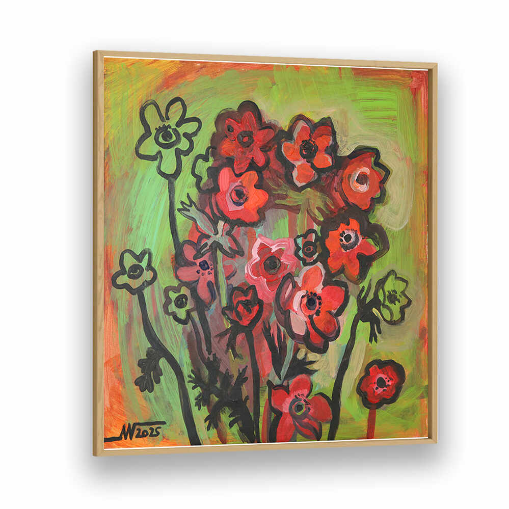 ANEMONES , RETRO ART