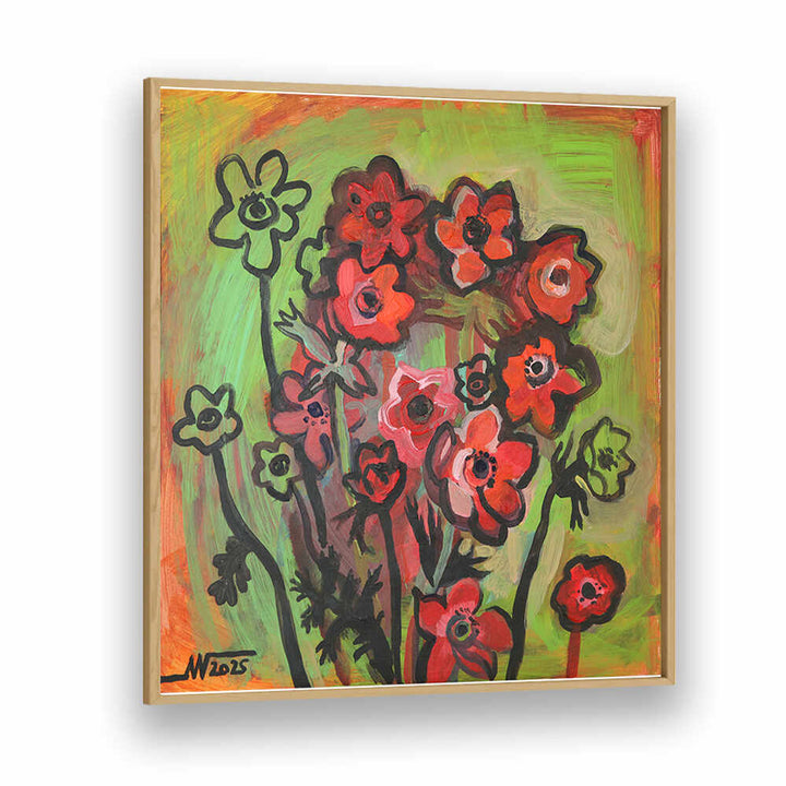 ANEMONES , RETRO ART