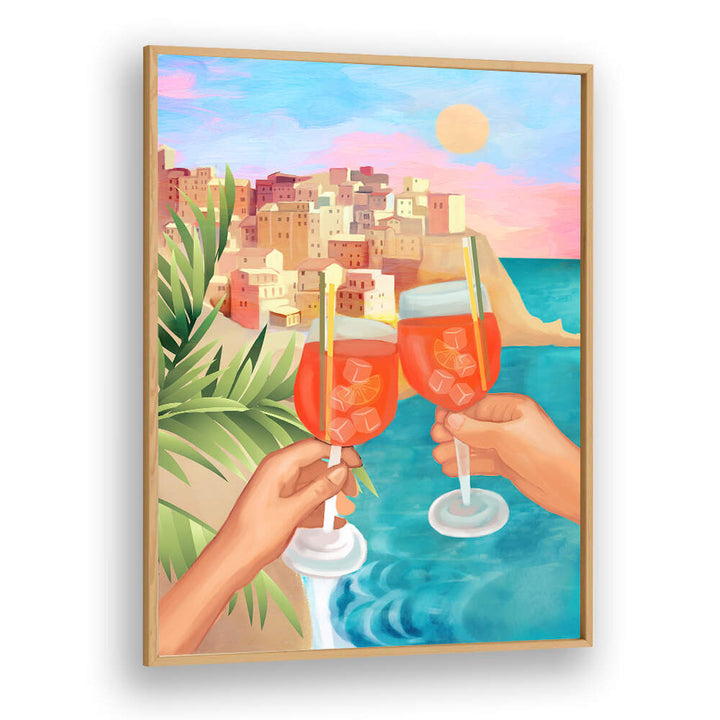 APEROL SUNSET , BAR & CAFE ART