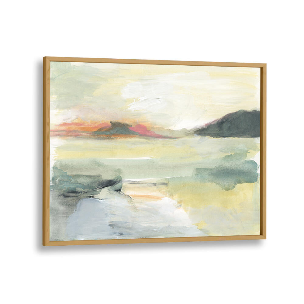 Serene AQUARELLE Landscape Paintings featuring soft hues and tranquil scenes, perfect for enhancing any space.