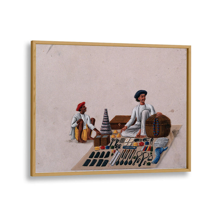 A STREET VENDOR SELLING