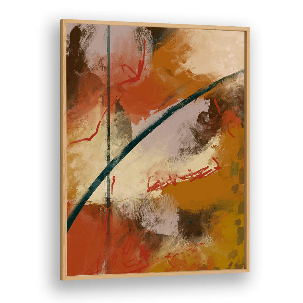 AUTUMN BRUSHSTROKES , ABSTRACT PAINTINGS