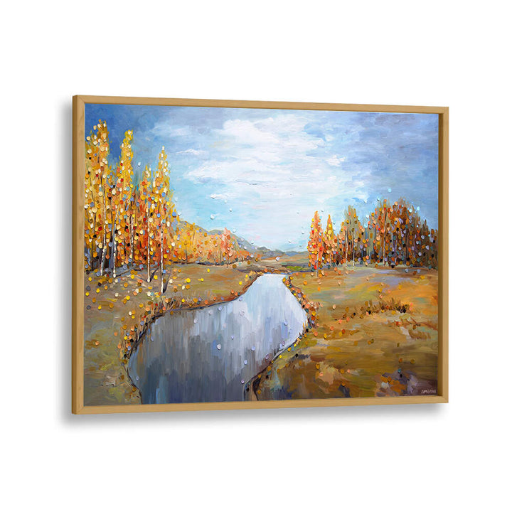 AUTUMN , MODERN IMPRESSIONISM PAINTINGS