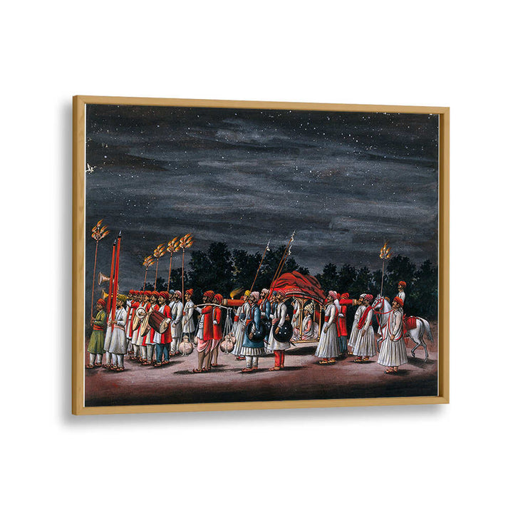 A WEDDING PROCESSION BY NIGHT