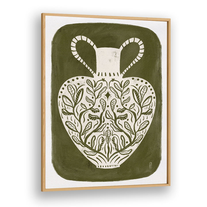 BOTANICAL FOLK VASE