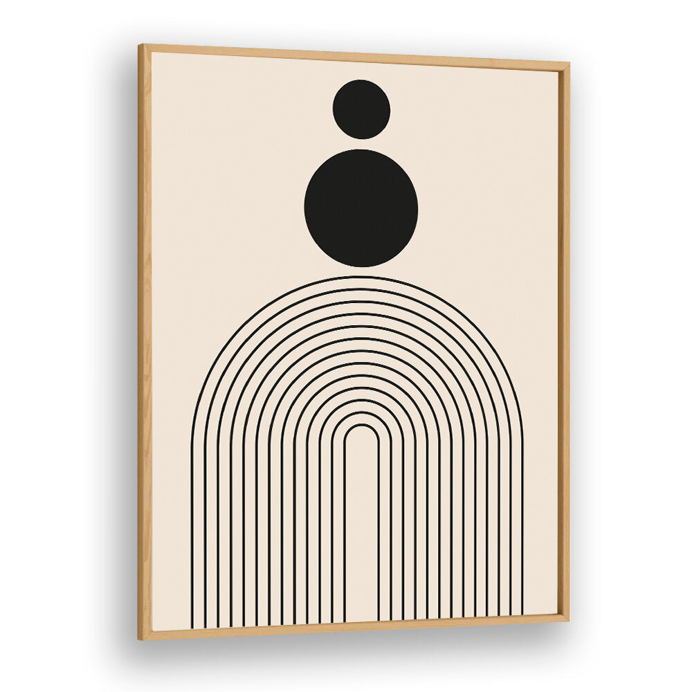 BAUHAUS BOHO BLACK III , BOHO ART PAINTINGS