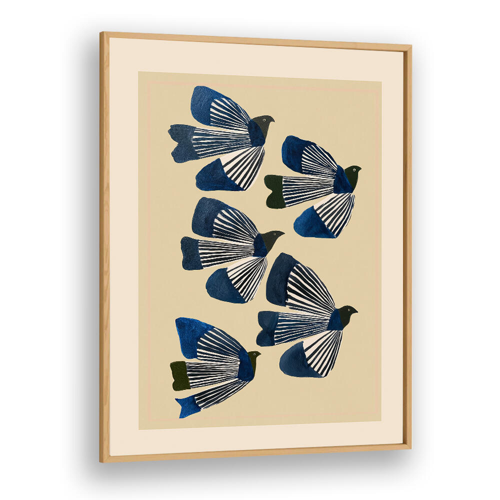 BIRDS IN FLIGHT , ANIMAL PAINTINGS