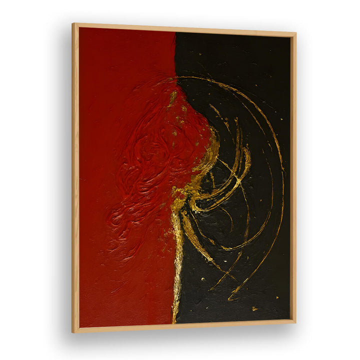 BLOOD AND GOLD SPIRAL , EXPRESSIONISM PAINTINGS