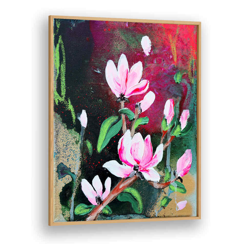 BLOOMING ELEGANCE , FLORAL FLOWER PAINTINGS